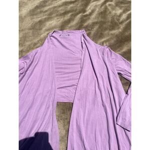 Natural bamboo yoga cardigan